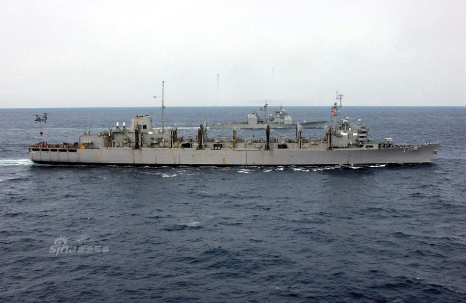只有中美两国能造!航母编队专用的高速补给舰