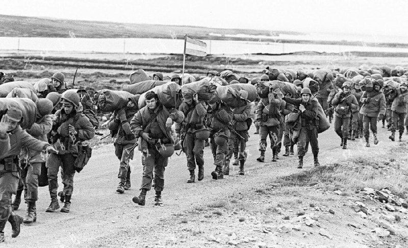 中国可学习参考!英阿马岛战争的珍贵历史图集