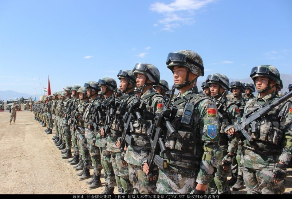 解放军95式步枪装皮卡汀尼导轨_高清图集_新浪网