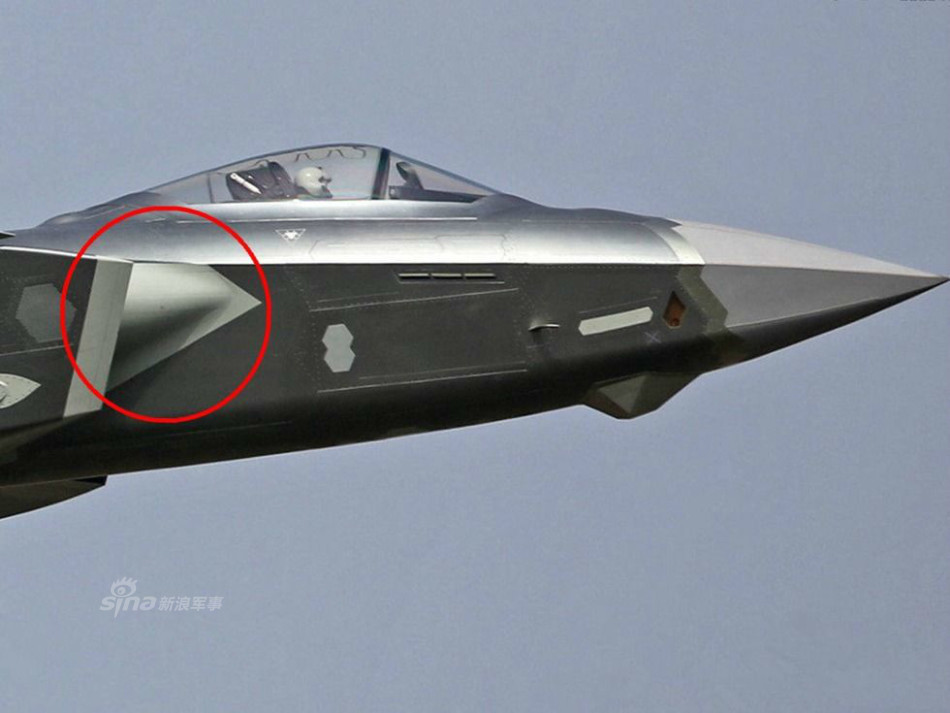 美军f22的s型进气道揭秘歼20进气道或可变形