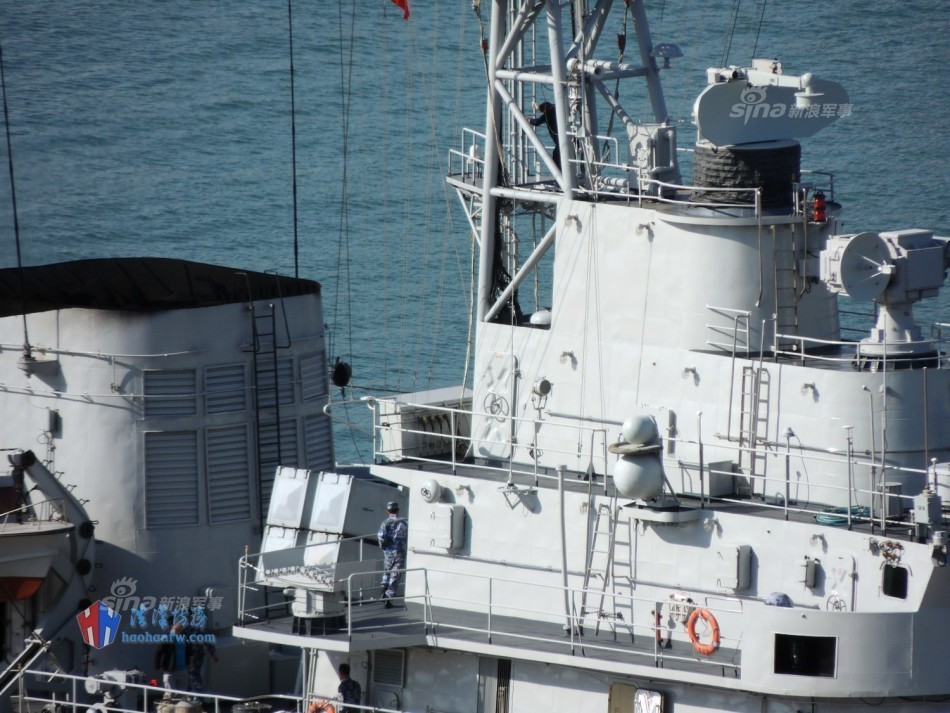 改装后的中国053h3护卫舰:首见改进型630炮