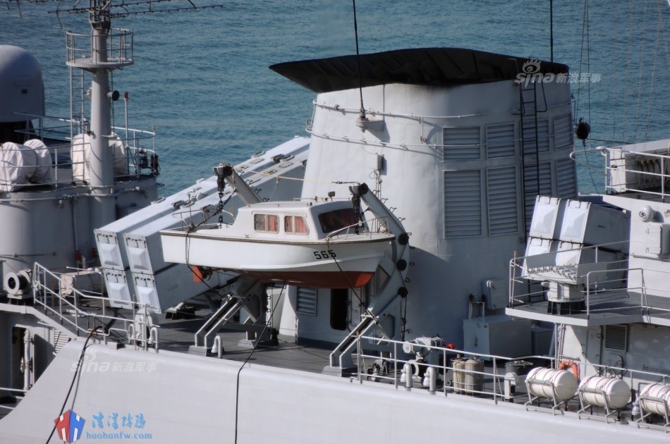改装后的中国053h3护卫舰:首见改进型630炮