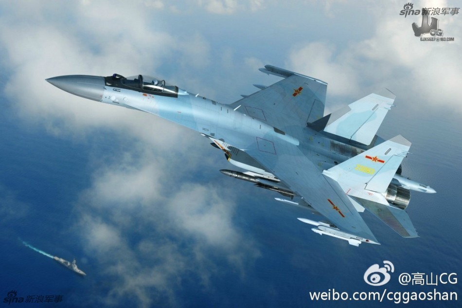 何时对抗演练?中国空军战鹰双雄—苏35和歼20