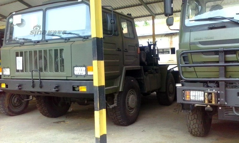 又一个中国制造!委内瑞拉用中国造坦克运载车