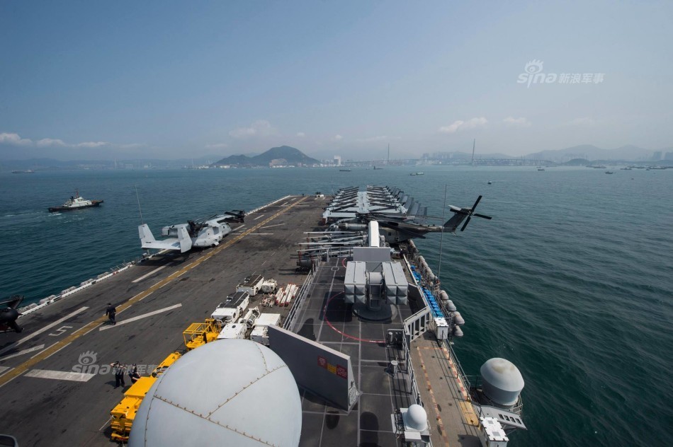 老实点,要不扣下!美两栖舰巡航南海香港休整