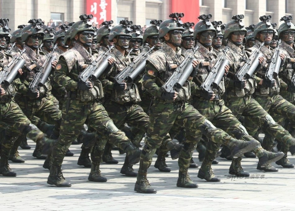 帅出天际!这群朝鲜士兵太洋气超美国大兵