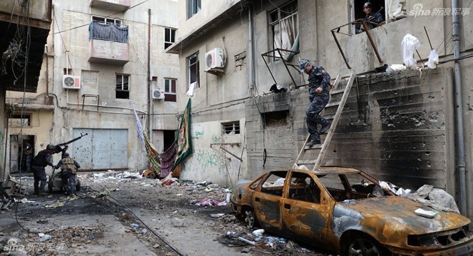 07淘宝蓝色迷彩大疆无人机助伊拉克军打巷战