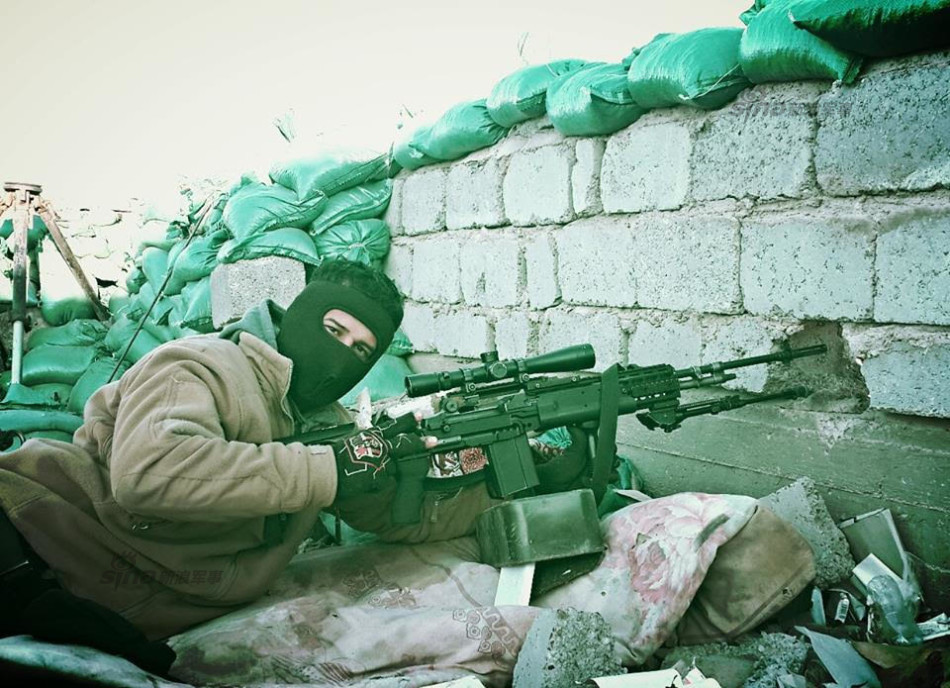 淘宝07迷彩,超级大狙!伊拉克大兵现在就是帅