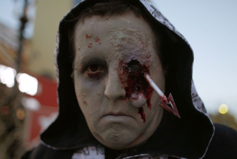 鬼影重重 德国万圣夜表演惊悚集锦_高清图集_新浪网