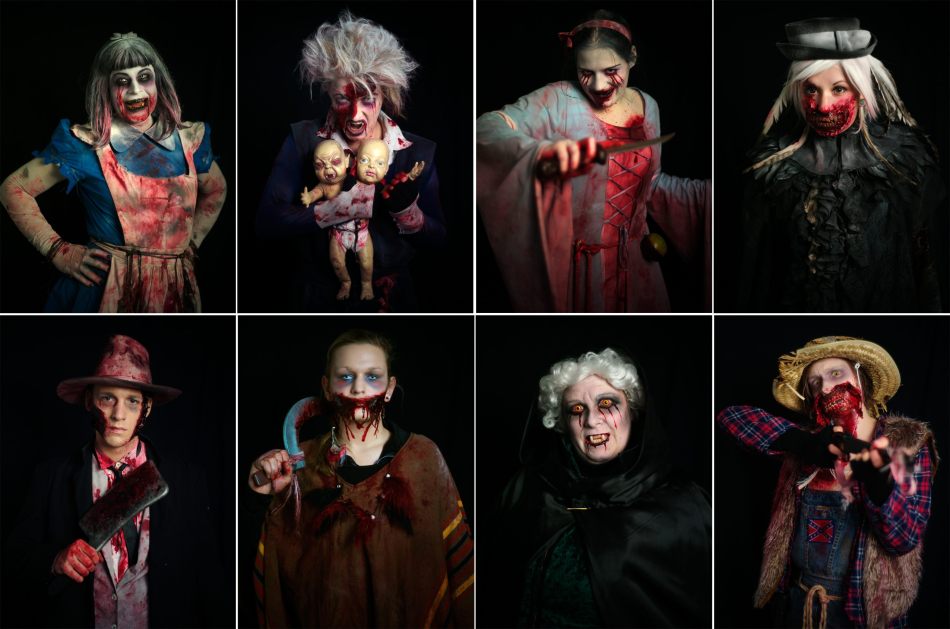 鬼影重重 德国万圣夜表演惊悚集锦_高清图集_新浪网