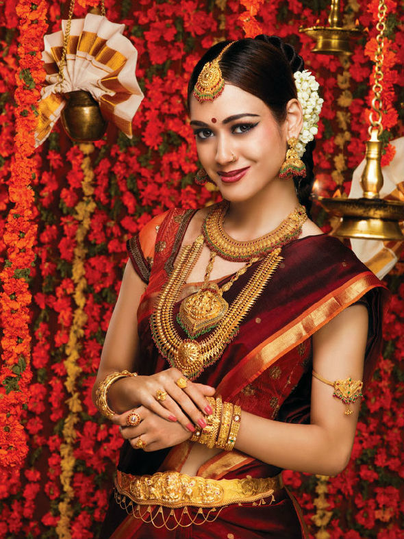 图为印度新娘资料图(图片来源:网络)