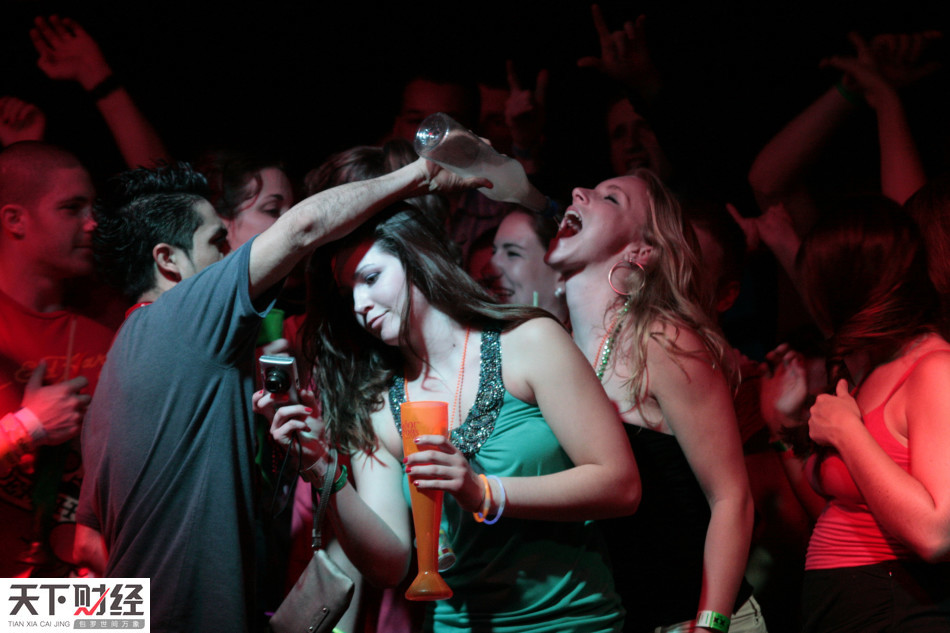 美国学生豪放度春假