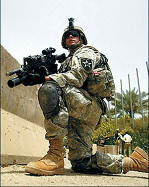 美兵装备太重 百万悬赏发明