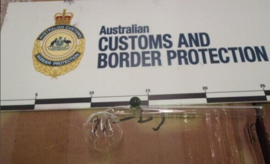 中国抵澳货物被查出2万余根“冰管”（图片来源：澳洲海关网站）