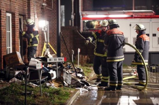 《汉堡晨邮报》遇袭现场