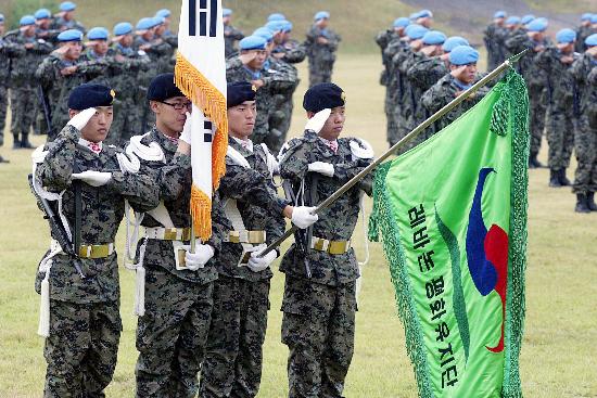 图文:韩国将向黎巴嫩派出维和部队(1)