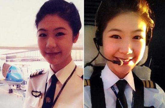 荧李东方正在进行训练，她将成为越南航空公司第一位女机长。（图片：越南媒体） 