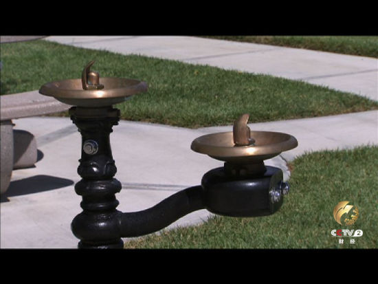 洛杉矶街头为不同人群和宠物设计的水管