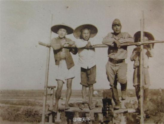 《产经新闻》报道中配发了这张照片，企图佐证南京陷落后”没有屠杀“。