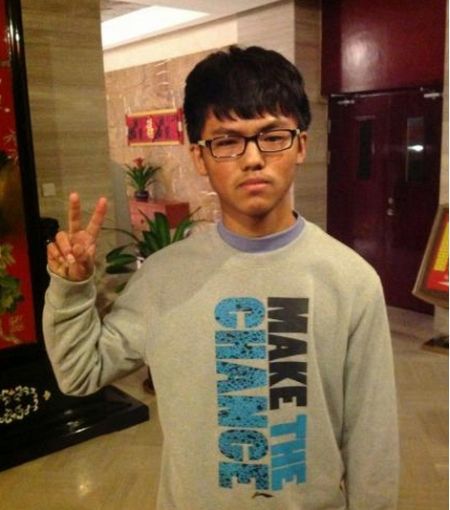 甘肃张家川初三学生杨辉。