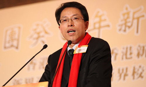 中央政府驻港联络办主任张晓明