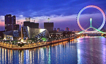 发展日新月异的天津