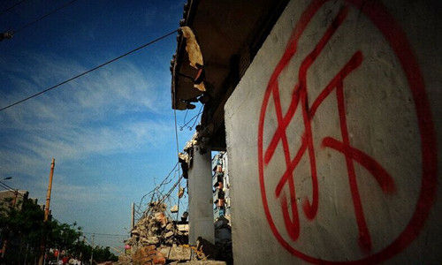 中国的城市化进程,几乎可以缩写为拆迁两个字