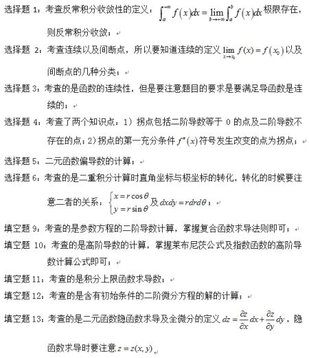 考研数学二真题