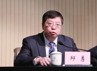 邱勇就任清华大学校长。京华时报记者张晓鸽摄