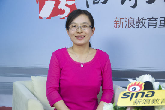 北京物资学院招办主任孙静老师