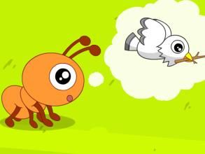 儿童睡前双语小故事：蚂蚁和鸽子