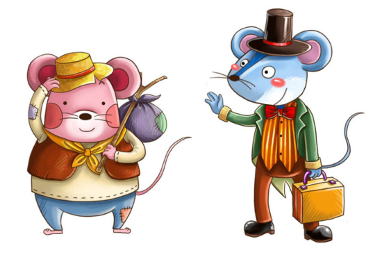 儿童睡前双语小故事：城市老鼠和农村老鼠