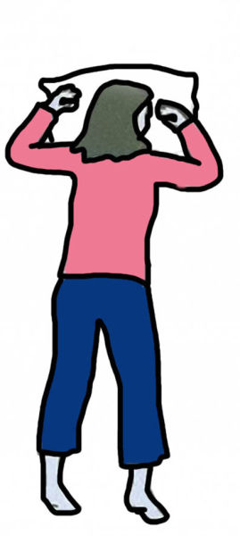 想睡觉安稳应避免5种姿势.图