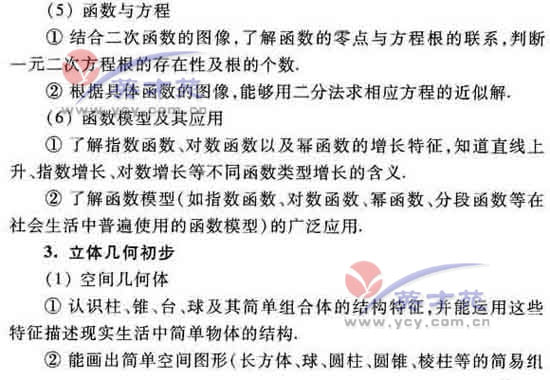 数学理高考大纲14