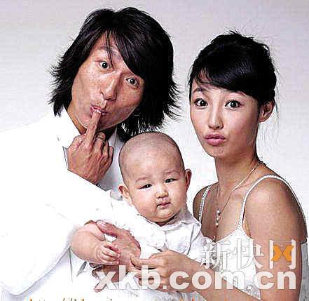 陈羽凡、白百何和儿子