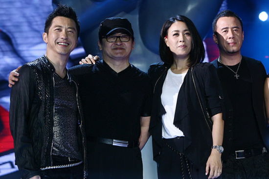 庾澄庆、刘欢、那英和杨坤组成的导师阵容，也是《中国好声音》成功的要素之一