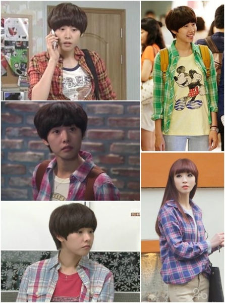 赵允熙(左、右上 )