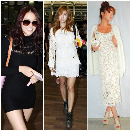 韩胜妍(左) 昭宥(中)