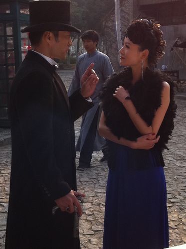 宋汶嘉(饰 贺美兰)与谭凯(饰 马昆)