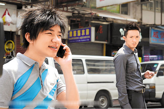 王祖蓝扮演一名内地新移民