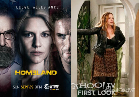 《国土安全》新海报、《两个半》剧照