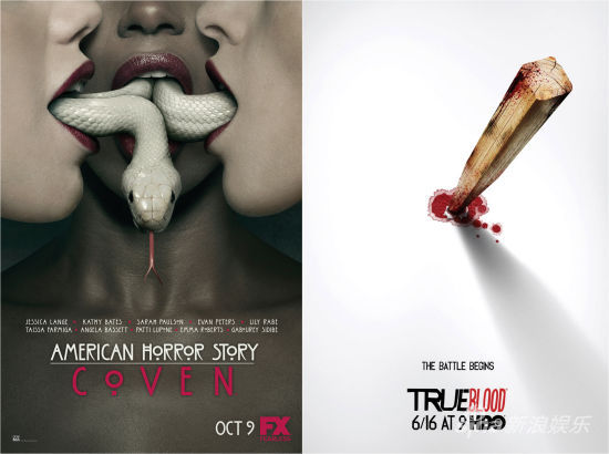 《美国怪谭》第三季新海报、《真爱如血》第七季将是大结局