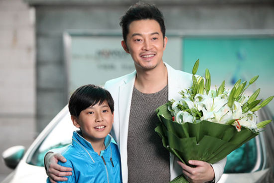 沙溢等待胡可回家