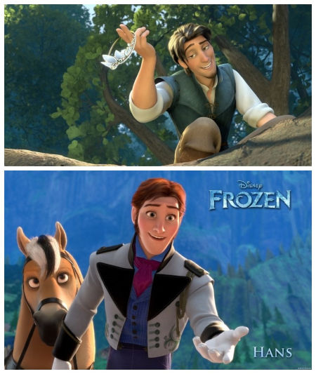 典型的迪士尼动画工作室人物外形设定