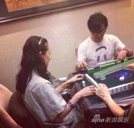 传章子怡汪峰打麻将结缘
