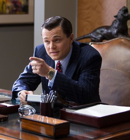 莱昂纳多在《华尔街之狼》中饰贝尔福特