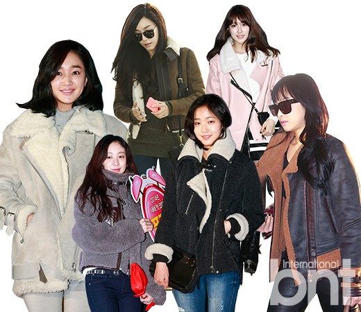 秀爱、少女时代Tiffany、4Minute南智贤、郑丽媛、金高恩、宋茜