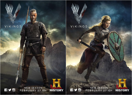 《维京传奇》曝光新款角色海报