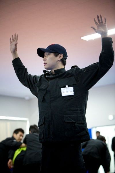 朴有天为拍好该剧进行训练