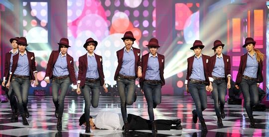 打歌舞台惊艳全场